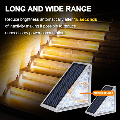 LED Solar Powered Stair Lights