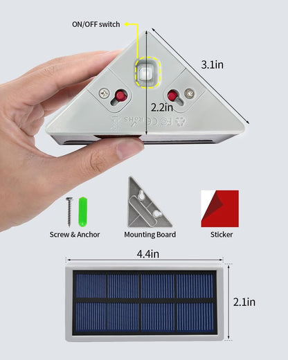 LED Solar Powered Stair Lights