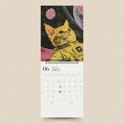 👩‍🚀Space Cats 2025 Calendar😺