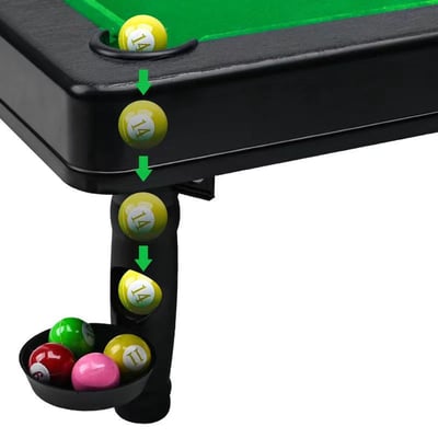 Premium Tabletop Billiards Mini Snooker Game Set